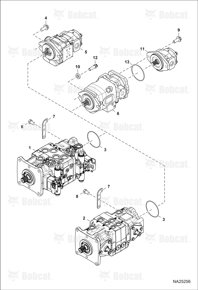 Hydrostatic PUMP/GEAR Pump (Identification)