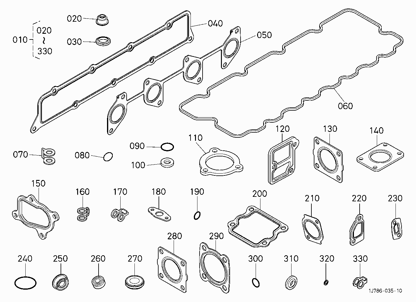 UPPER GASKET KIT