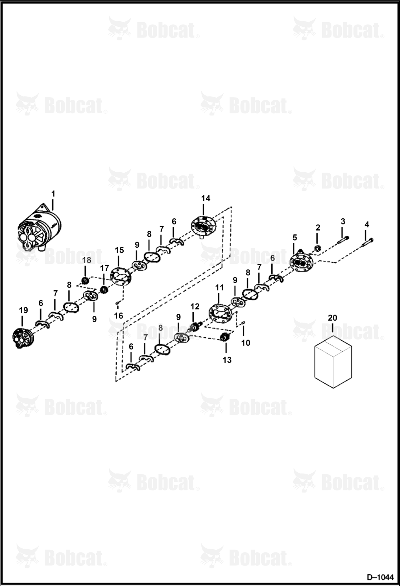 Hydraulic Pump (Webster)  4963M11001 - 4963M12638