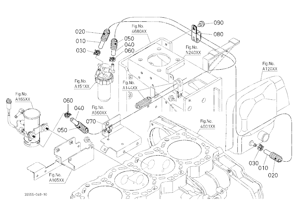Fuel Pipe (Fuel Pump/Separator)