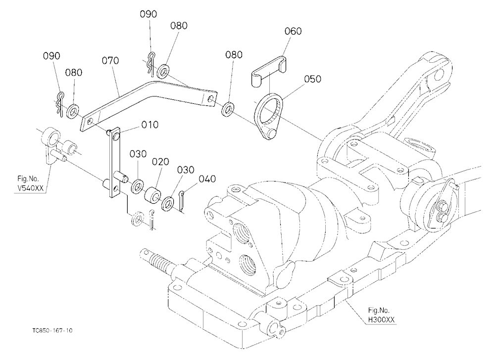Position Control Link (With Draft) (W/G No.Mx6894)