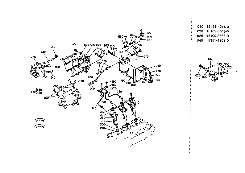 Nozzle Holder And Fuel Pipe