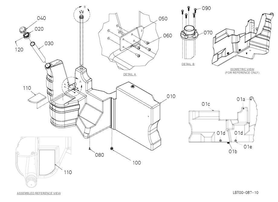 Fuel Tank Assembly - Lh