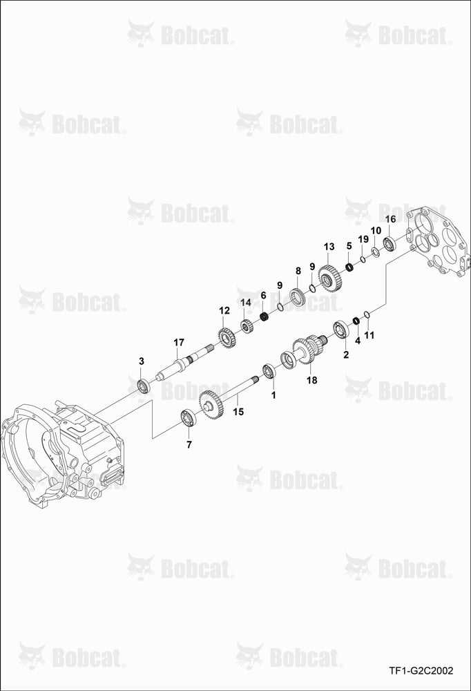 PTO Shift Shaft Group