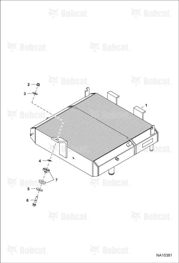 RADIATOR/COOLER Assembly AZNE11112 & Above