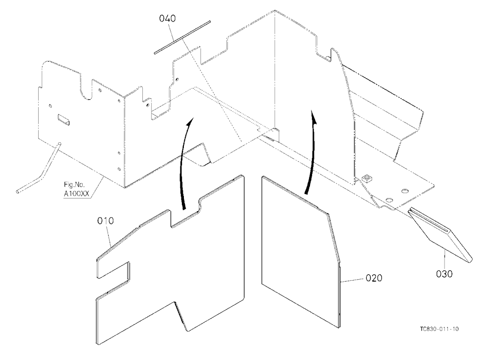 Fuel Tank (Sound Absorber/Insulator)