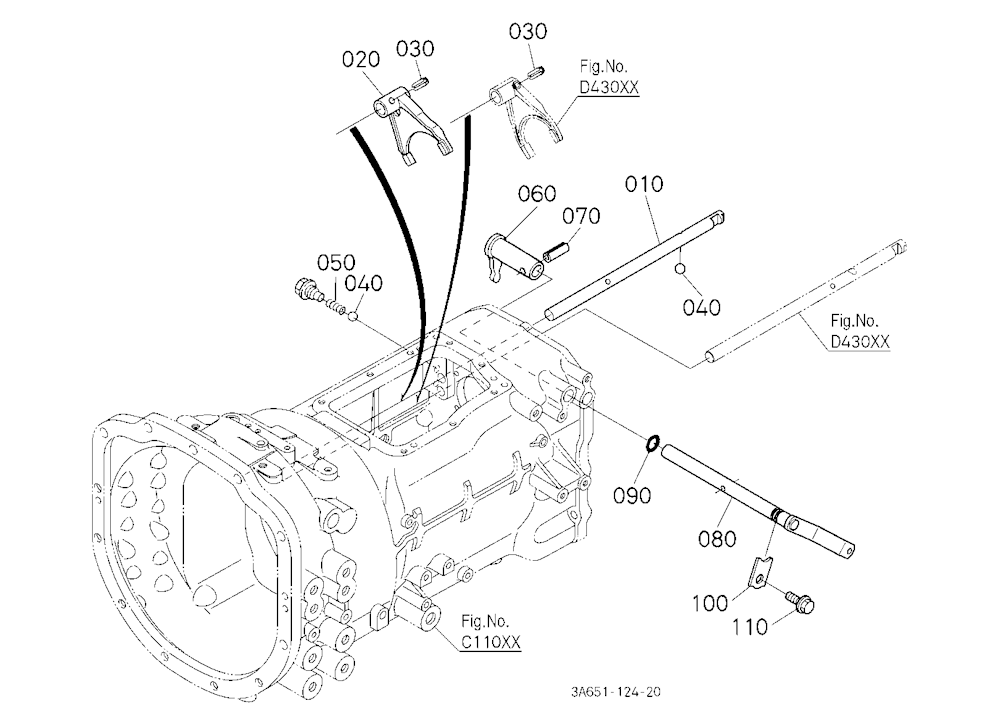 Creep Speed Kit (Shift Fork) [Option]