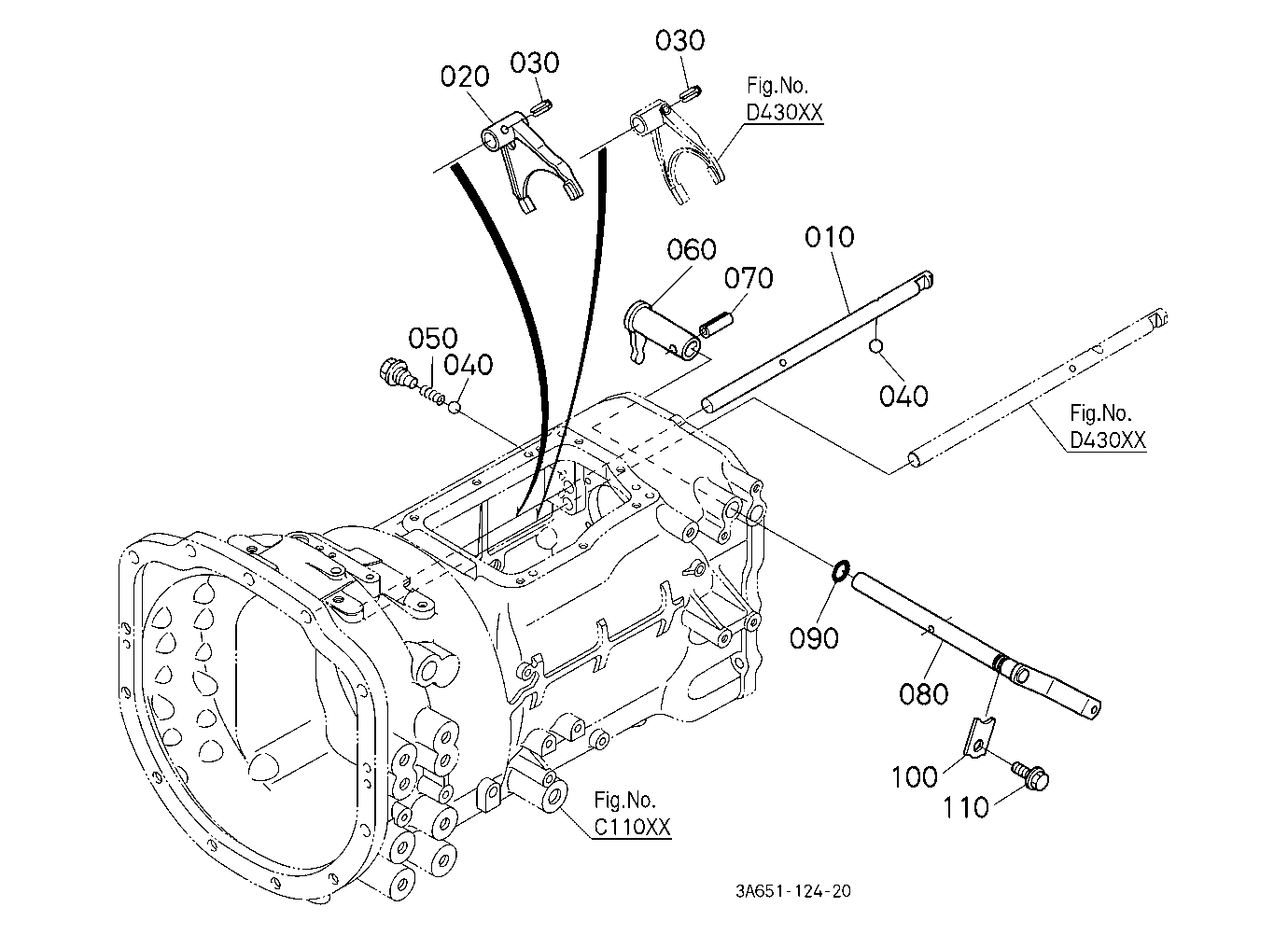 Creep Speed Kit (Shift Lever) [A] [Option]
