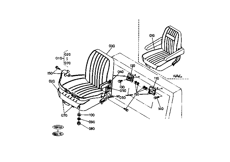 Seat [Exp. Kuk Ktc Kcl Kta P. S.]