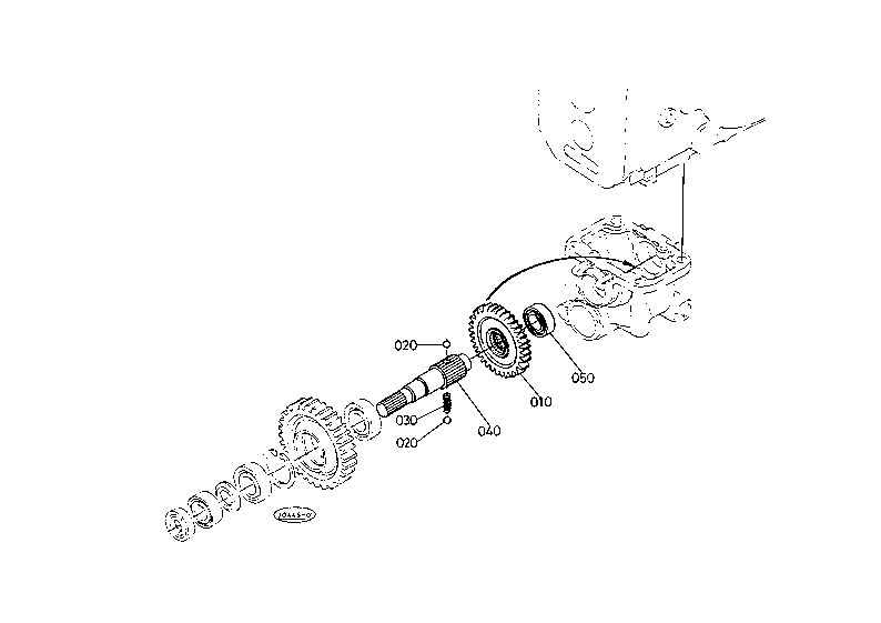 Front Wheel Drive Shaft [With Mid Pto]