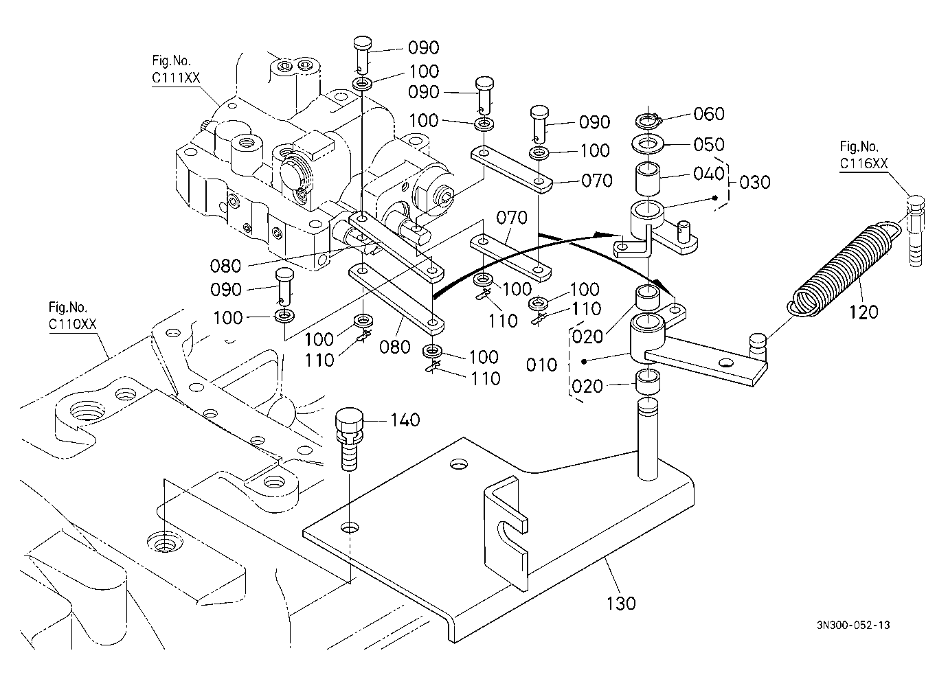 Valve Lever (Clutch/Shuttle) [Old]