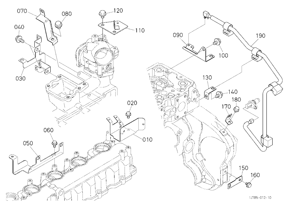 Engine Harness Bracket (Engine)