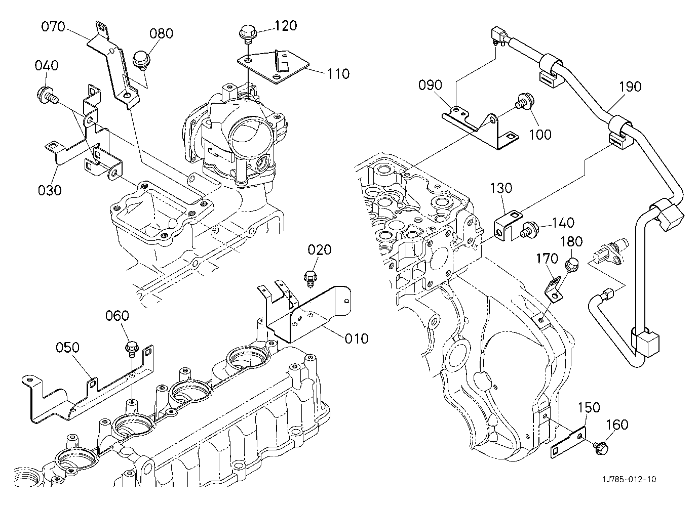 Engine Harness Bracket (Engine)