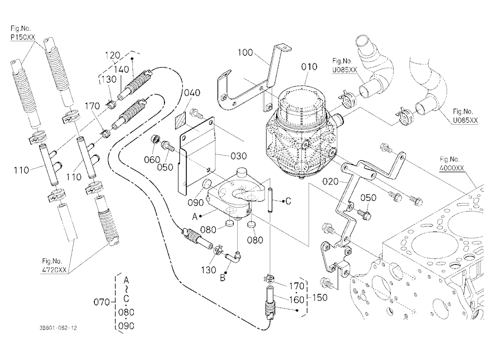 Heater Kit (Oil Separater) (W/G No.M3170) [Option]