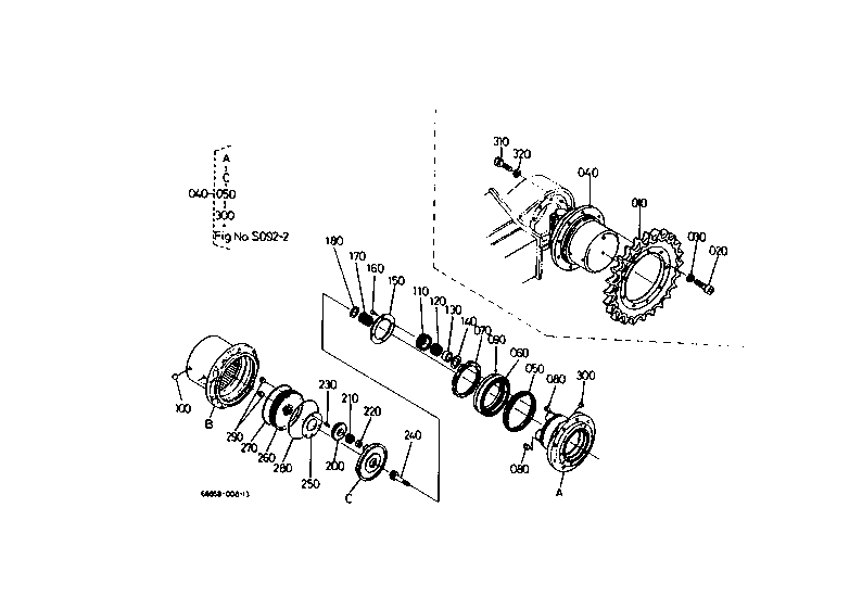 Drive Motor and Component Parts 1