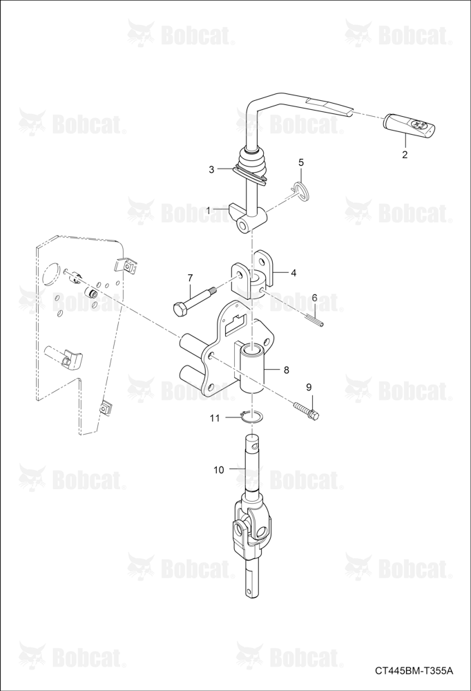 Shuttle Lever Group (Upper)
