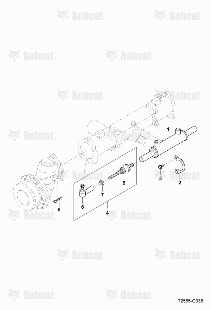 Steering Cylinder Group