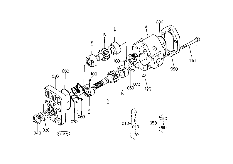 Power Steering Oil Pump [Component Parts]