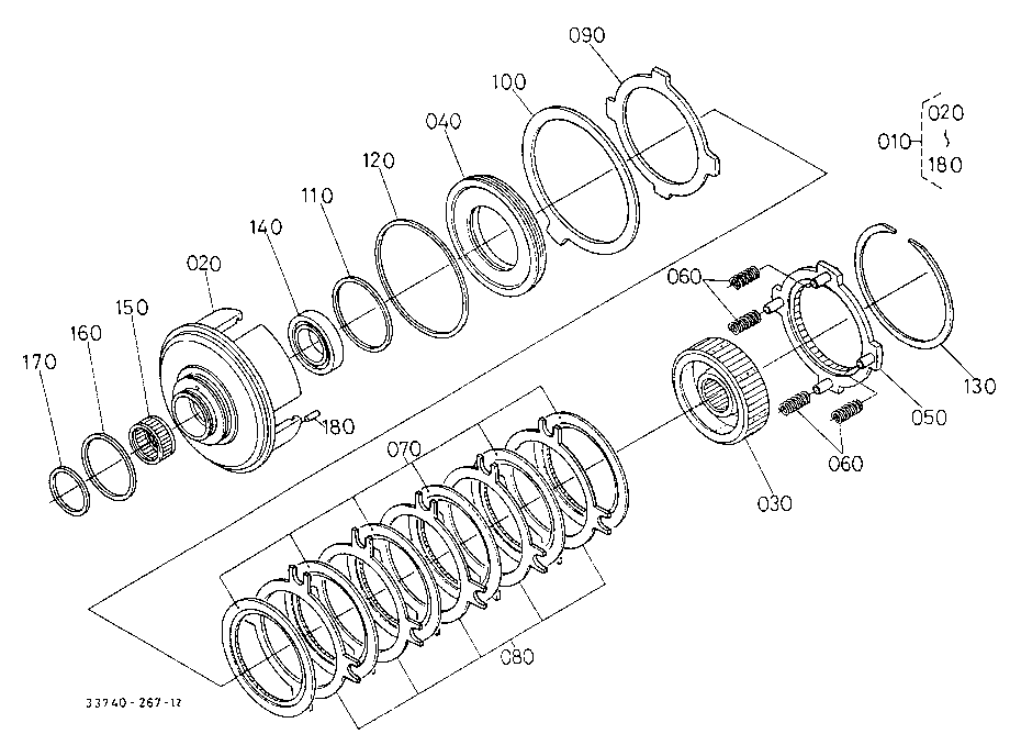 Pto Clutch [Component Parts] [Old]