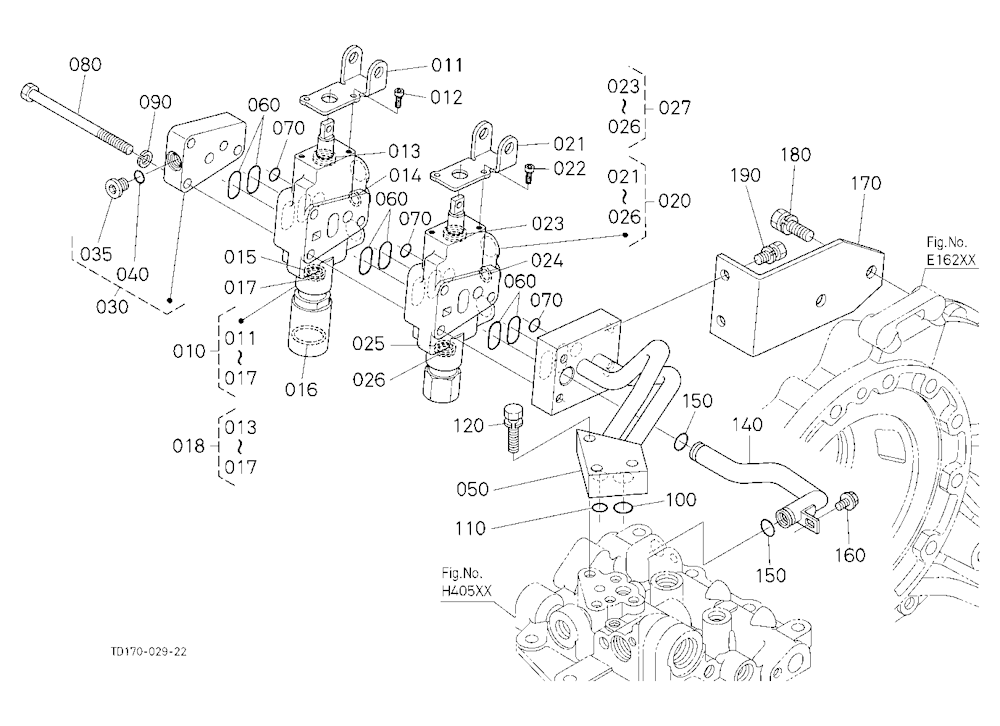 Auxiliary Control Valve Base [Ca]