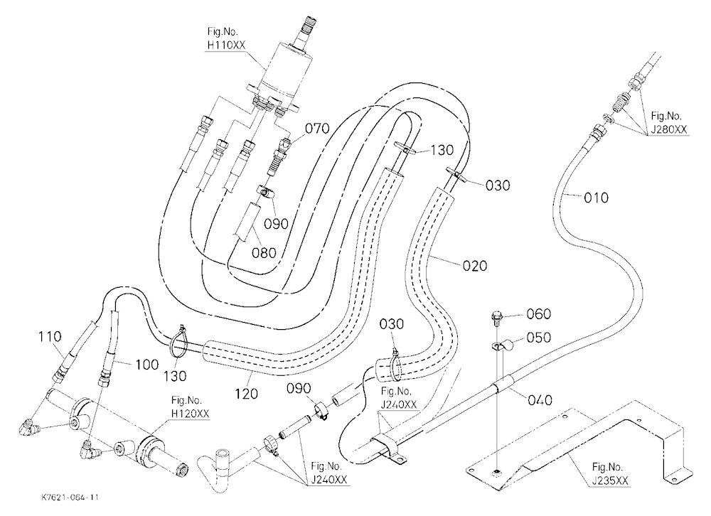 Hydraulic Oil Line(Ps)
