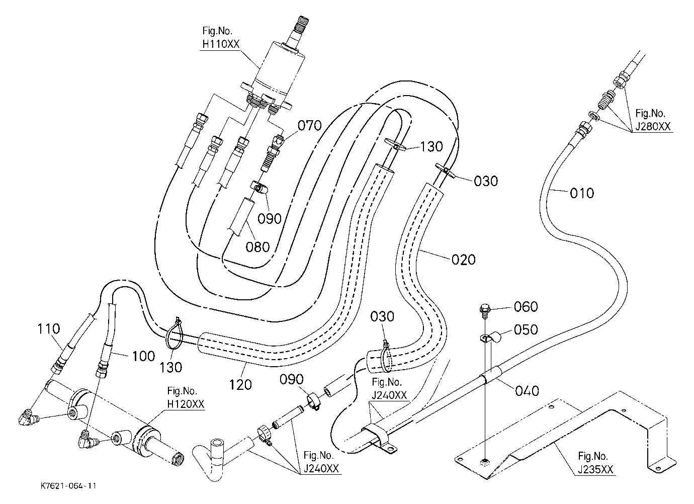 Hydraulic Oil Line(Ps)