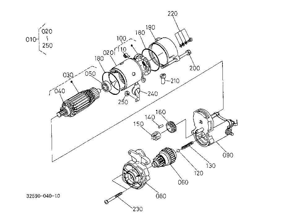 Starter [New Type] [Component Parts]
