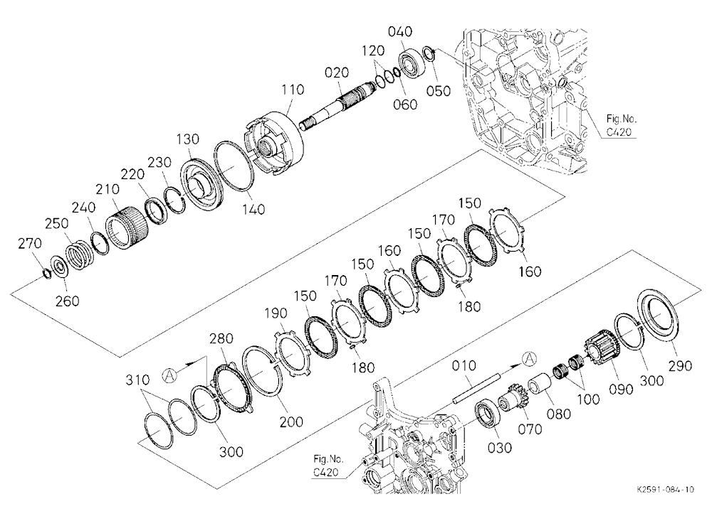 Clutch Shaft/Output Shaft