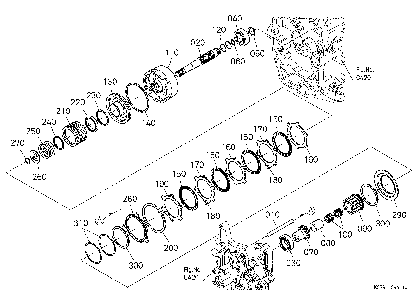 Clutch Shaft/Output Shaft