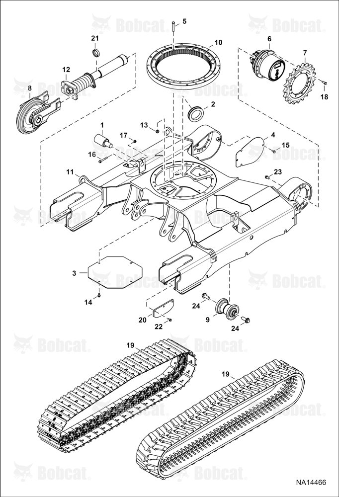 Undercarriage  B3JE14063 & Above