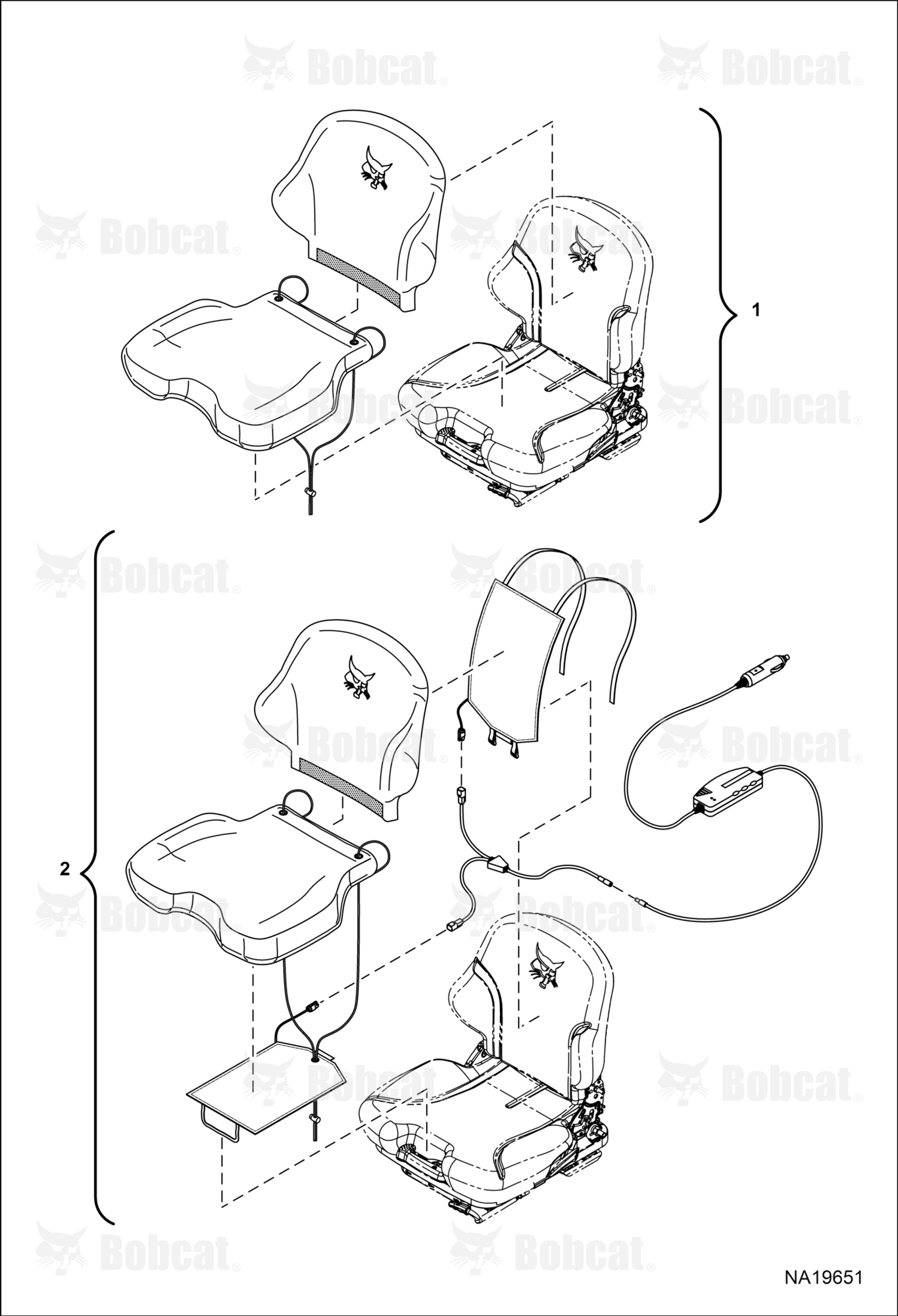 Seat Covers (Suspension Seat)