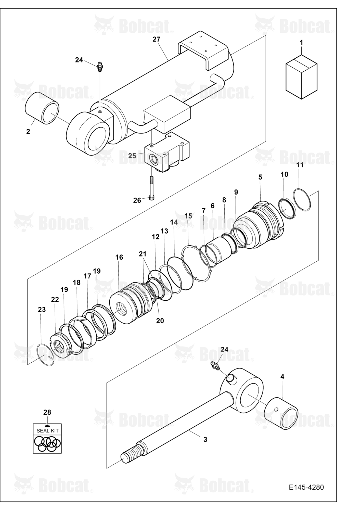 Dozer Cylinder (R.H.)