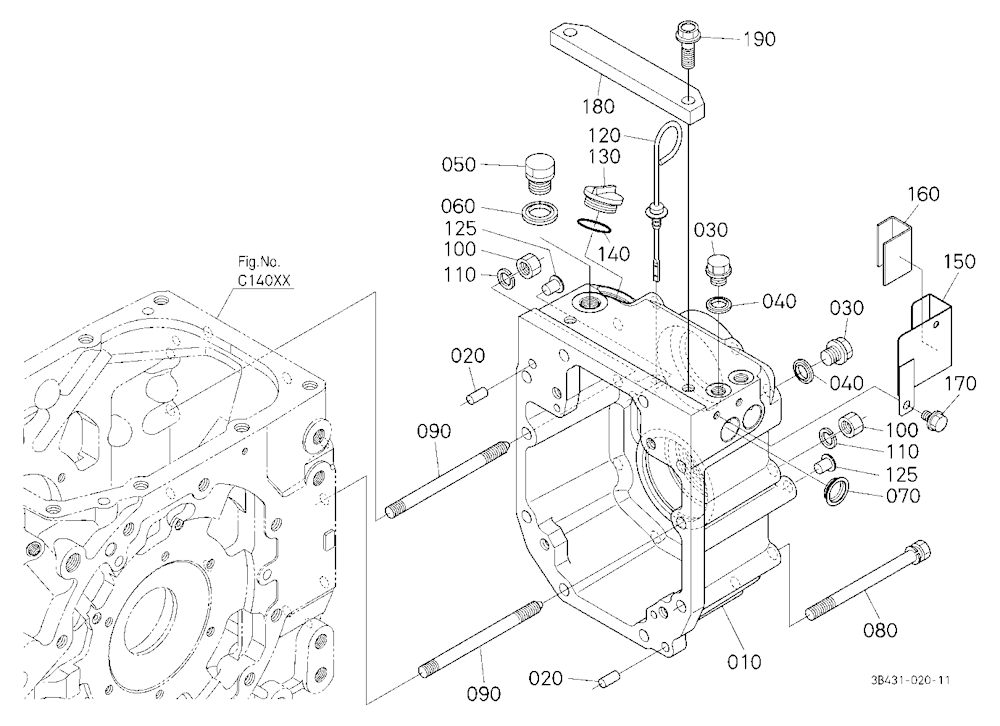 Transmission Case Rear Cover