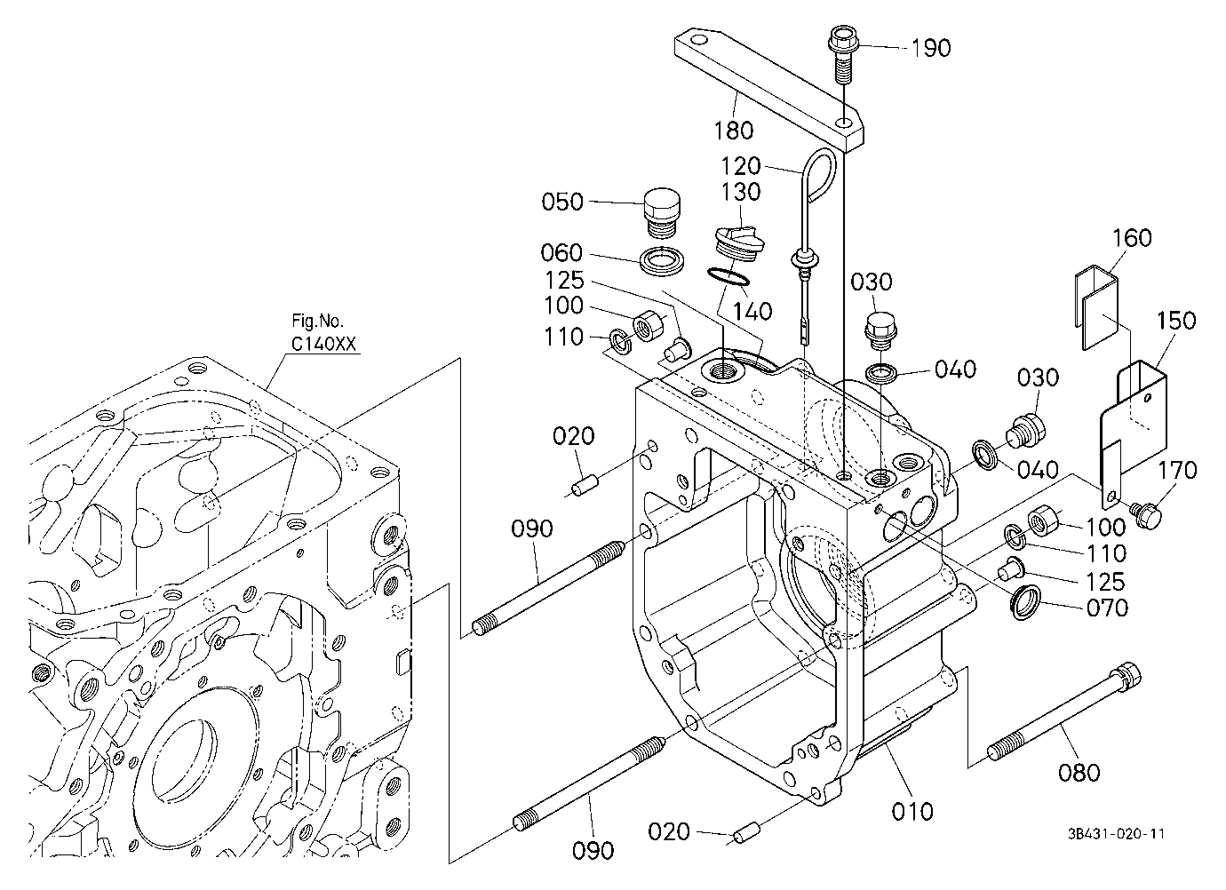 Transmission Case Rear Cover