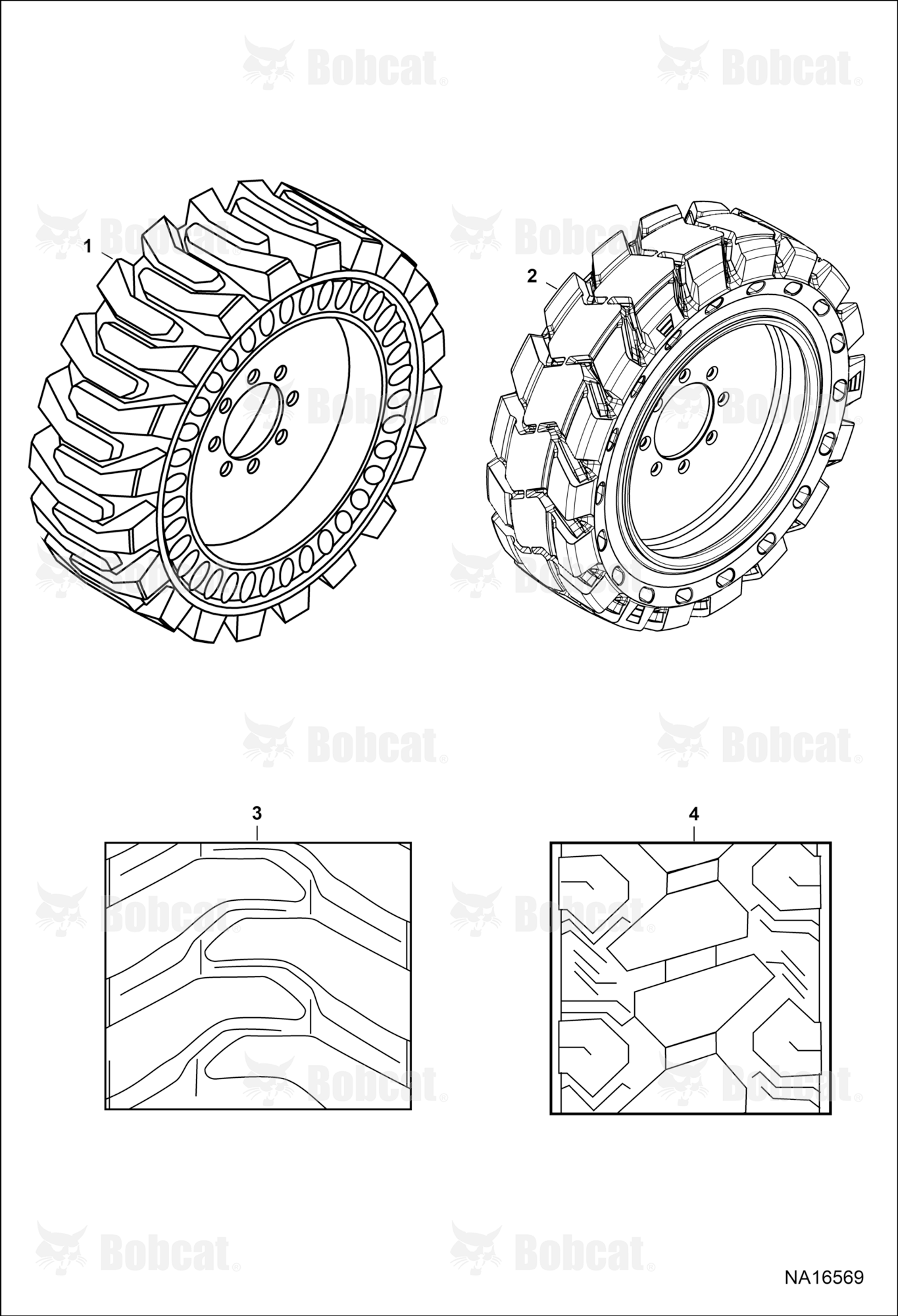 Tires & Rims (Solid Tire)