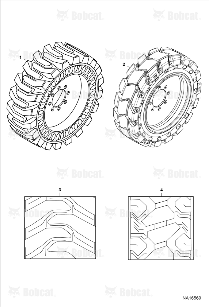 Tires & Rims (Solid Tire)