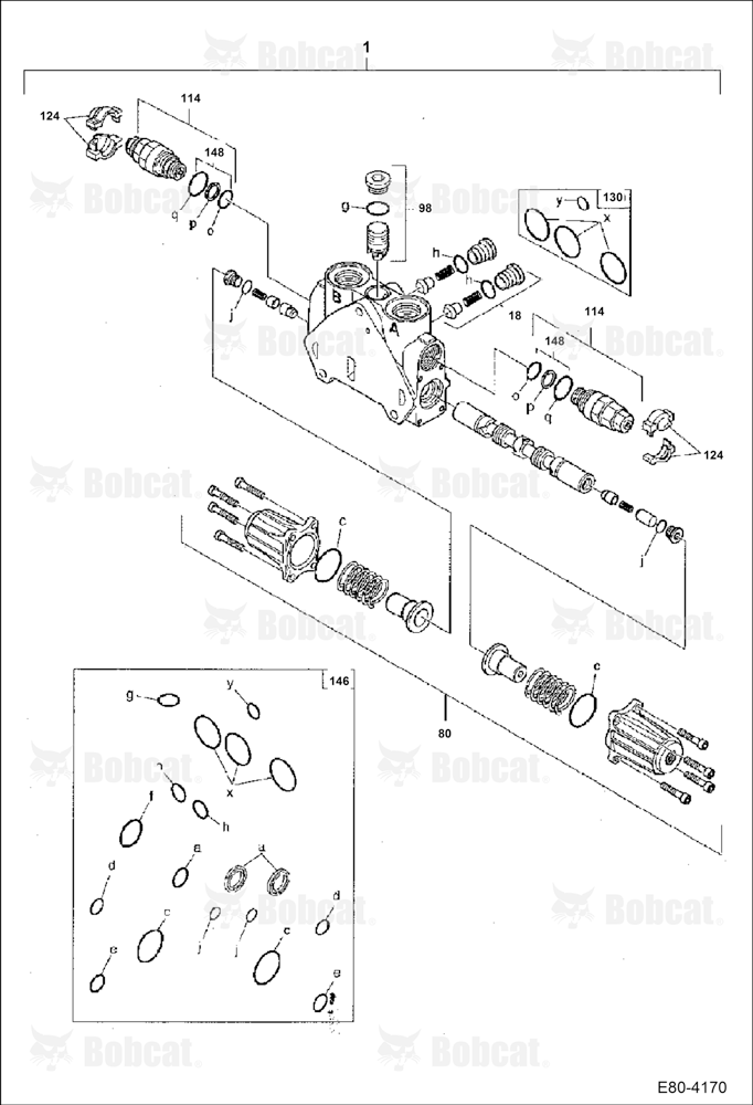 Valve Section (Boom Section)