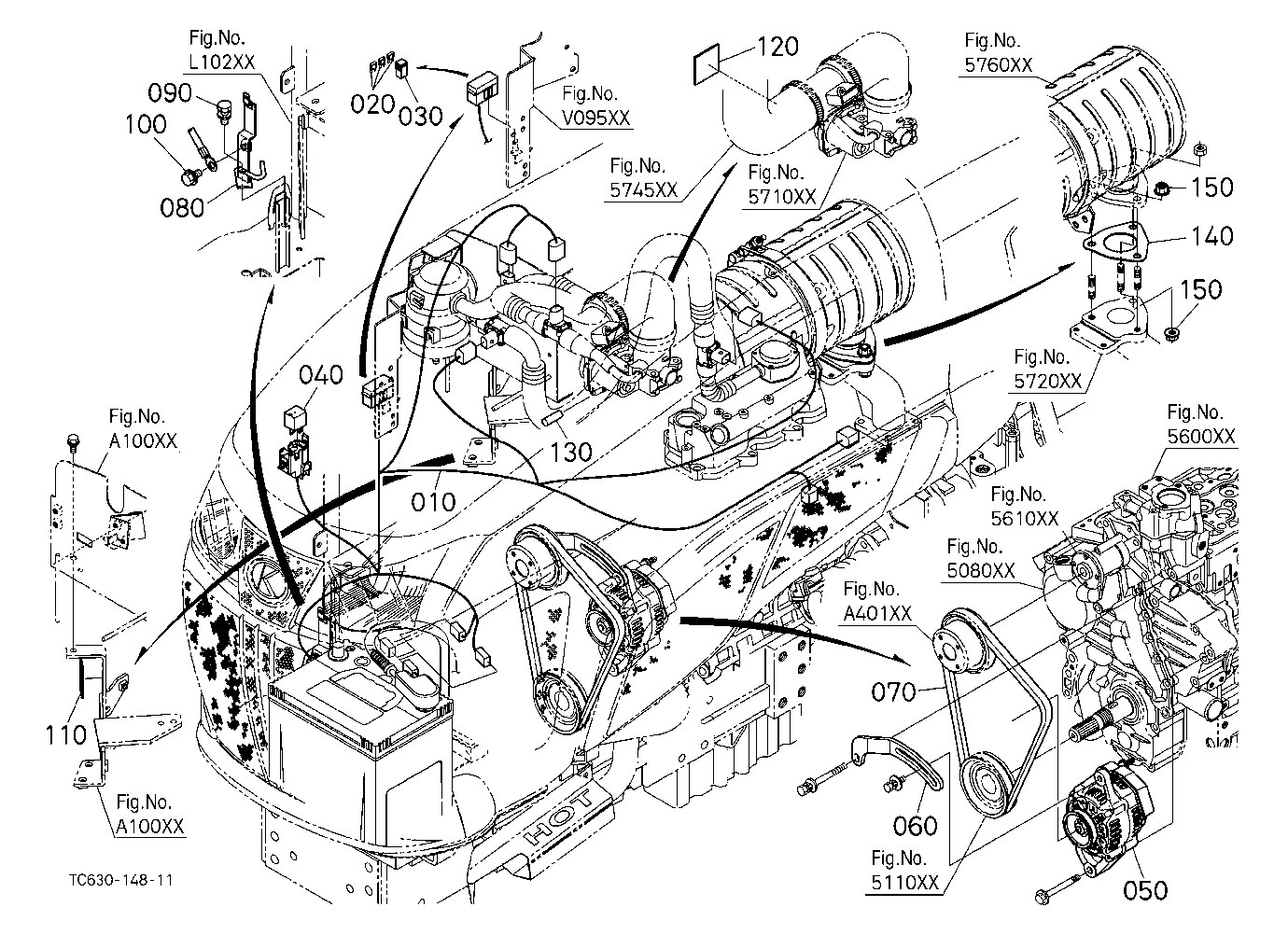 Heater Kit (Alternator/Electrical Wiring/Relay) [O
