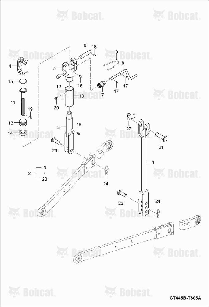 Three Point Link System