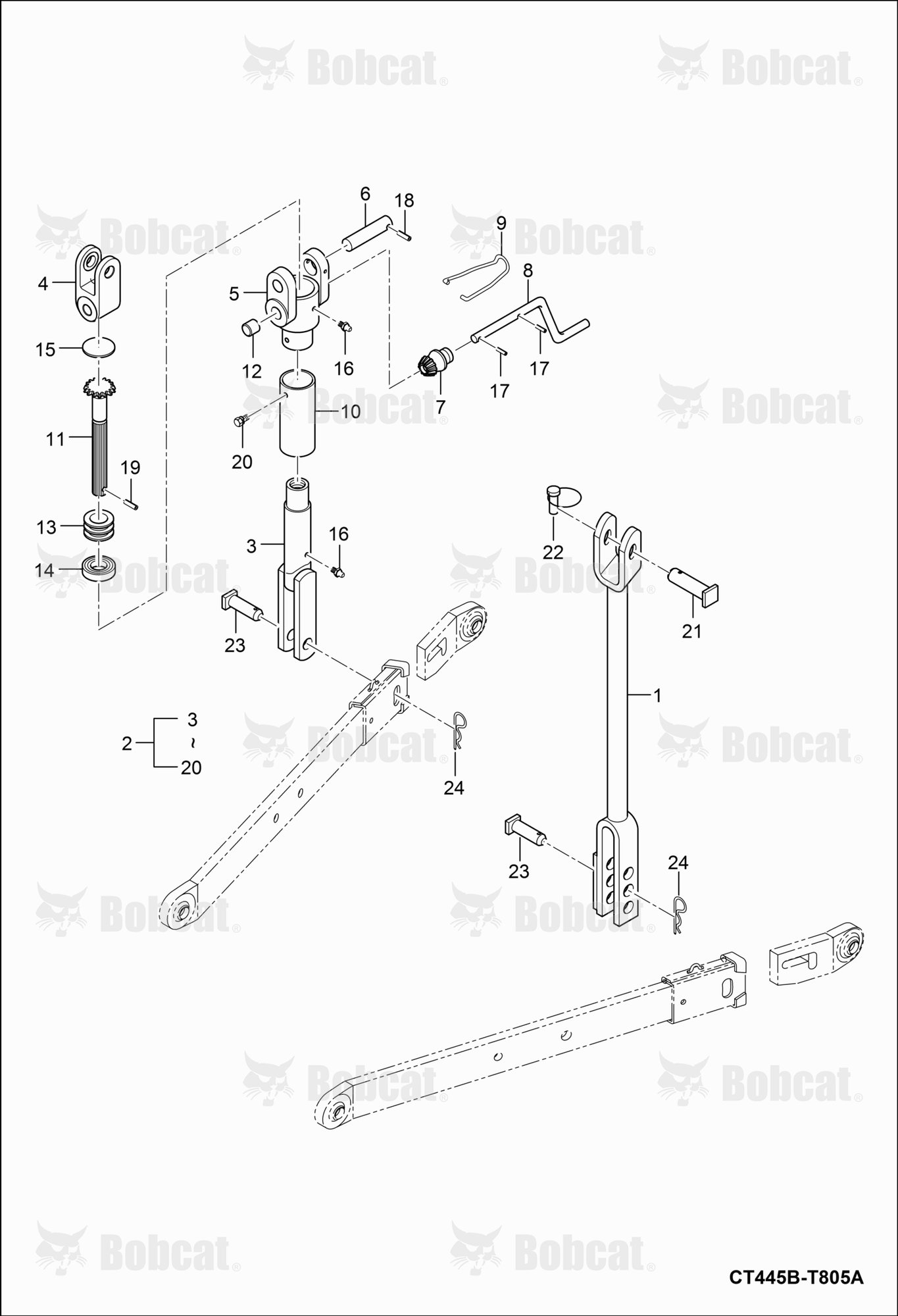 Three Point Link System