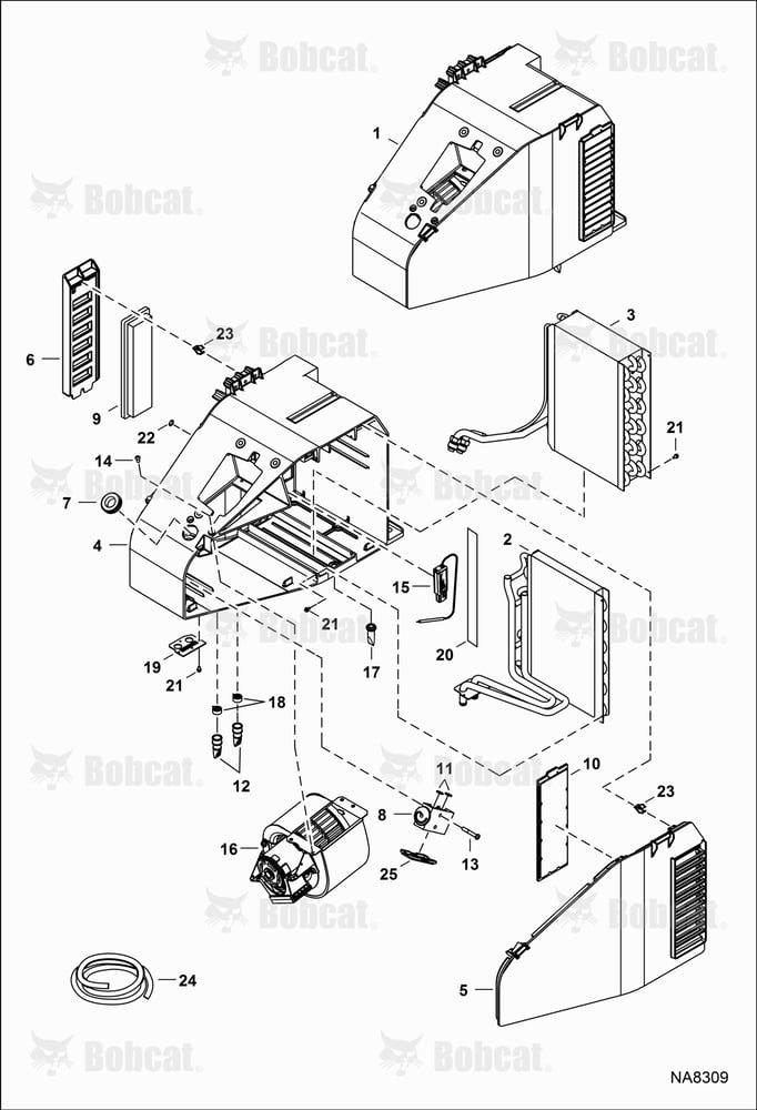 Heater & A/C (HVAC Assembly)