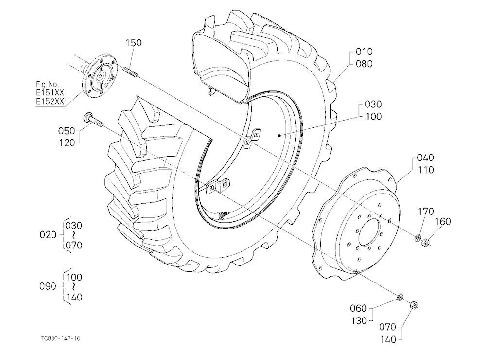 Rear Wheel (14.9-24R1)