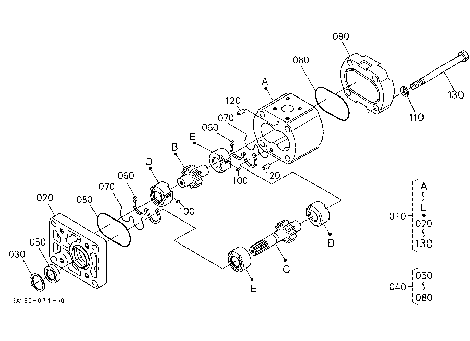 Hydraulic Pump [Component Parts] [Ca]