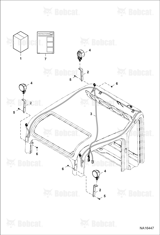 CAB LED Light Kit B3NP12043 & Above