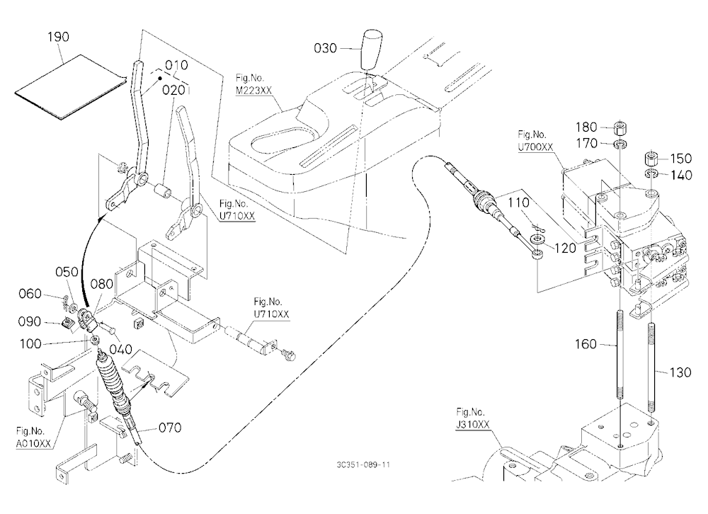 Auxiliary Control Valve Lever Kit (2Nd) [Option]