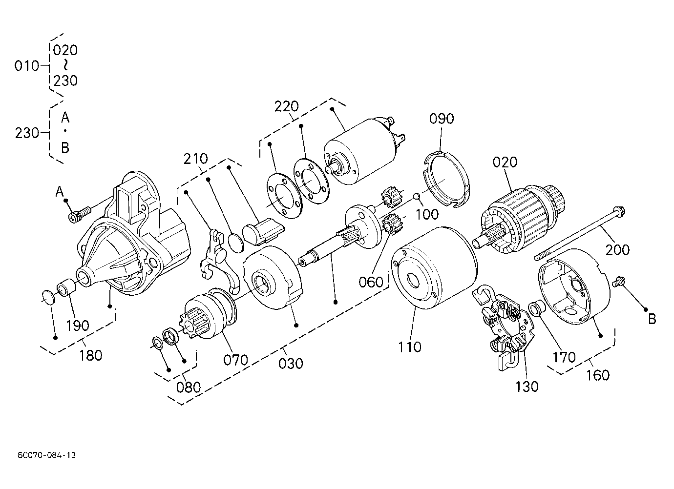 Starter [Component Parts](Not For Reman Unit)