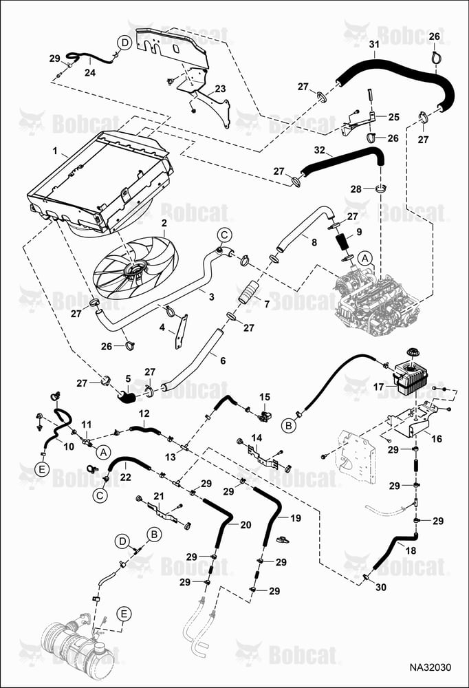 Cooling System B69B21008 - B69B22006