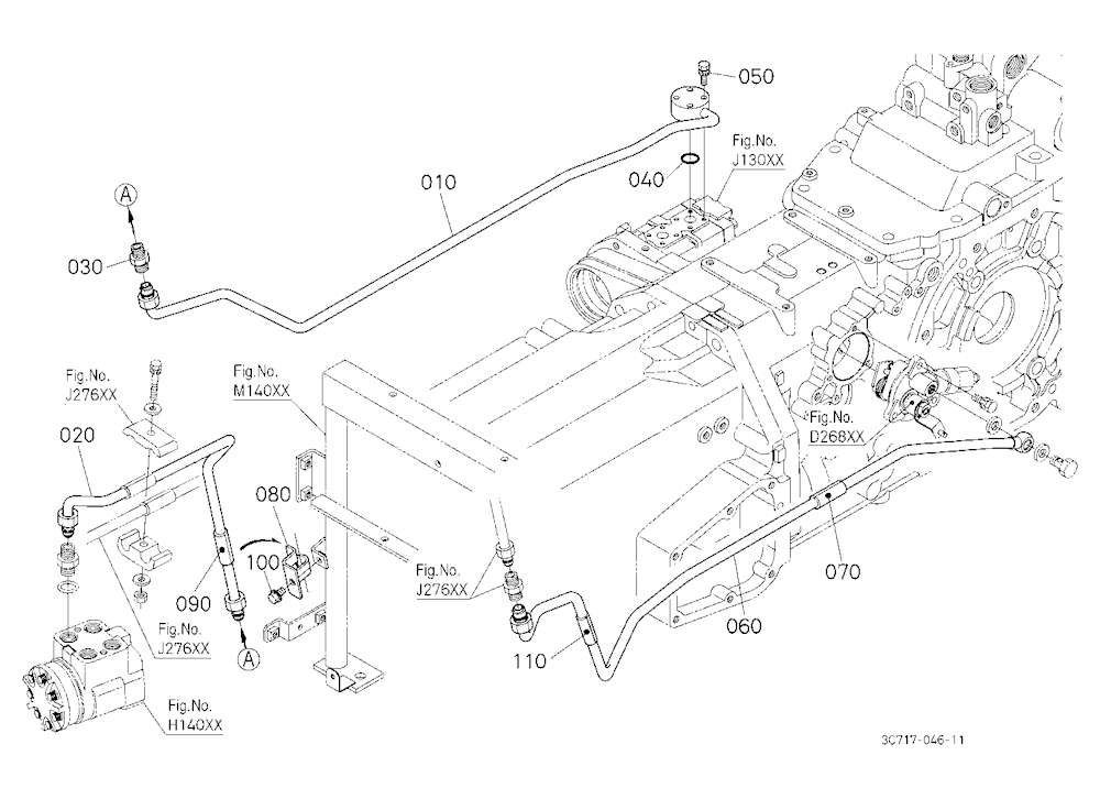 Hydraulic Oil Line (Steering/Pto)