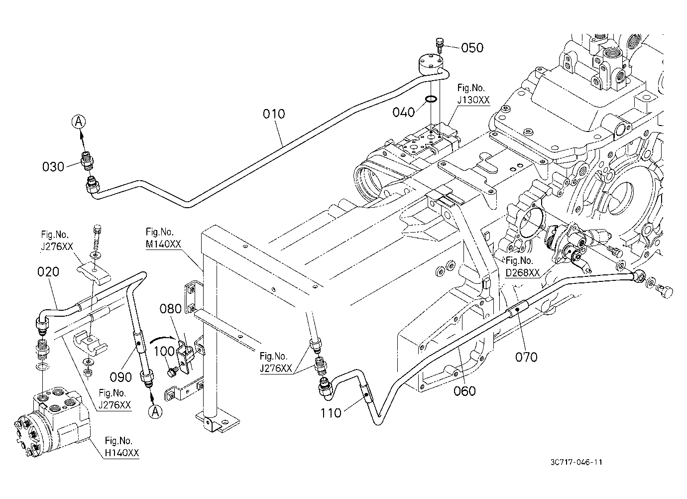 Hydraulic Oil Line (Steering/Pto)