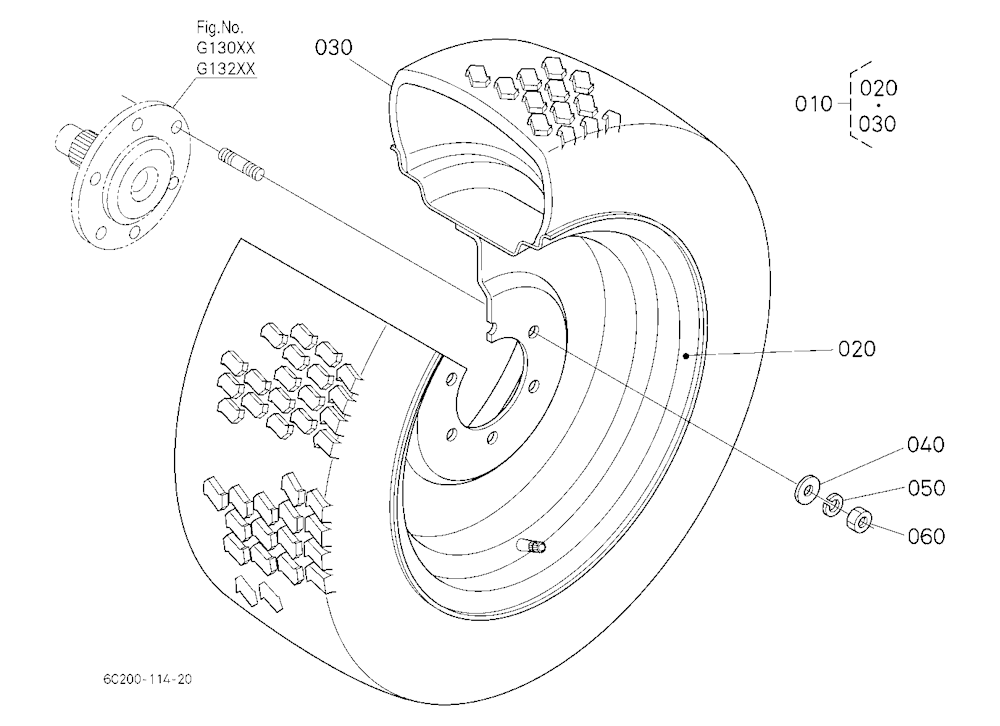 Front Wheel (24*8.50-14)